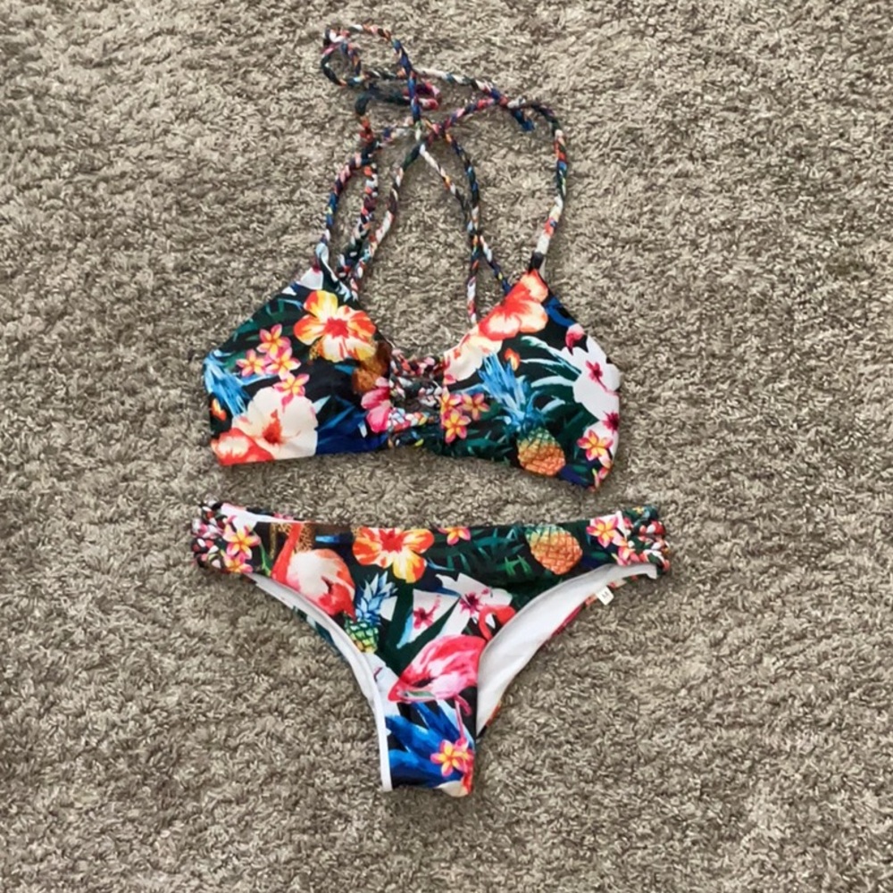SHEIN Floral Multicolor Bikini
